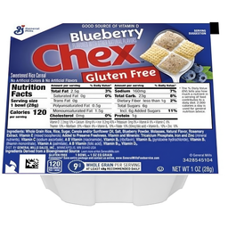 Cereal Bowl Variety, General Mills - 1oz (Blueberry Chex - 1oz)