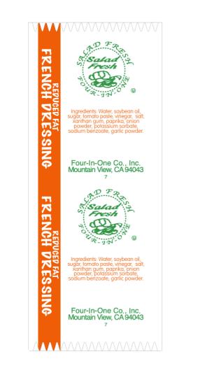 French Dressing Packets - 9g