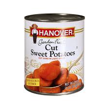 Cut Sweet Potatoes - #10