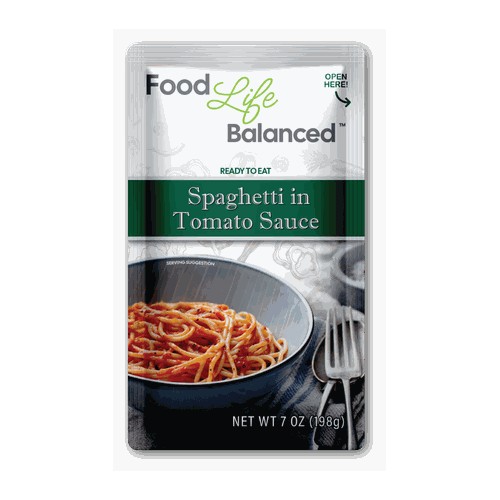 Spaghetti in Tomato Sauce Pouch - 7oz (48)