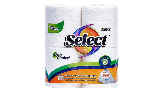 Bath Tissue, 4 roll - 24ct (Select)