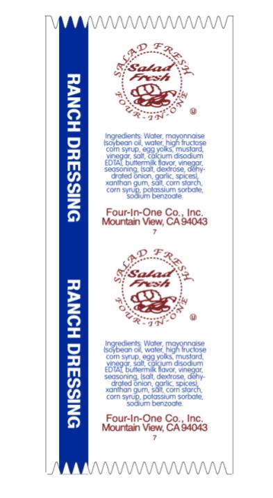 Ranch Dressing Packets - 9g