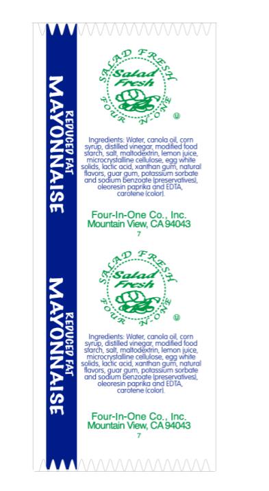 Mayonnaise Packet - 9g (Salad Fresh, 500)