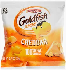Goldfish Whole Grain Cheddar - 0.75oz
