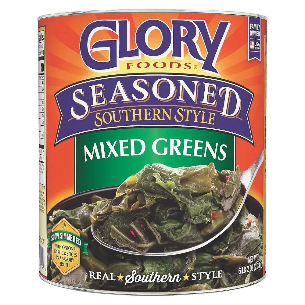 Seasoned Mixed Greens - 27oz