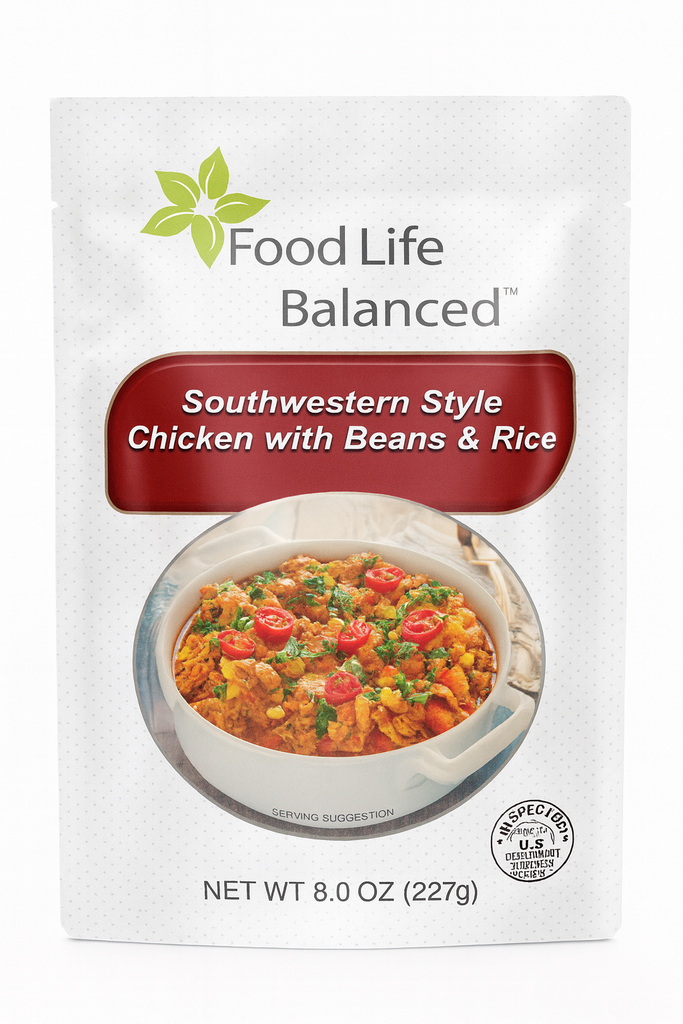 Southwestern Chicken with Beans & Rice - 8oz