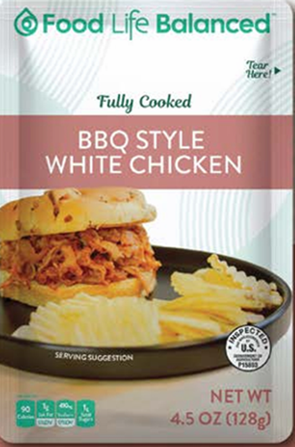 BBQ Style White Chicken Pouch - 4.5oz