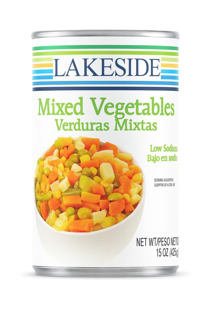 Mixed Vegetables LS - 15oz (NEMCO)