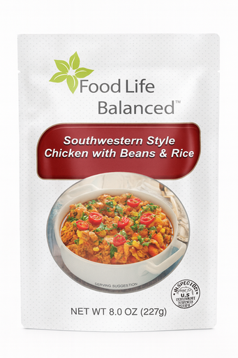 Southwestern Chicken with Beans & Rice - 8oz