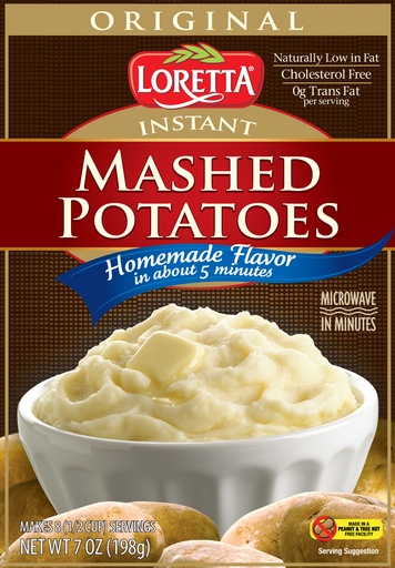 Instant Mashed Potato Pouch - 6oz