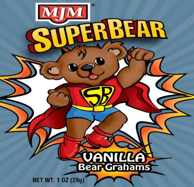 Vanilla Teddy Bear Graham - 1 oz