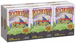 Raisins, 6 pack - 1.5oz