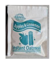 Oatmeal Bulk Pack - 1.23oz (Apples & Cinnamon)