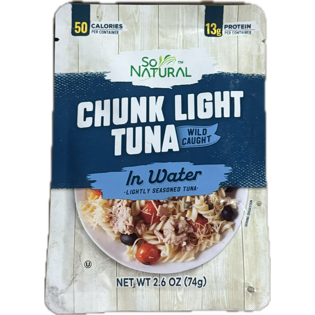 Tuna Chunk Light Pouch in Water - 2.6oz