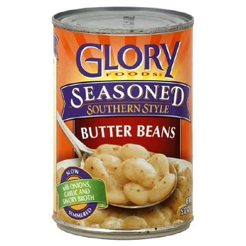 Butter Beans, Seasoned - 15.5oz