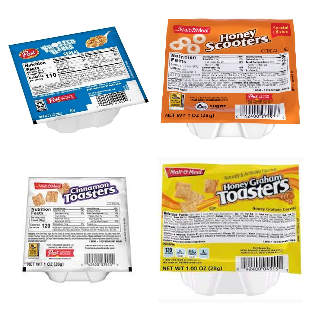Cereal Bowl Variety, Post/MOM - 1oz (Send Me What You Have)