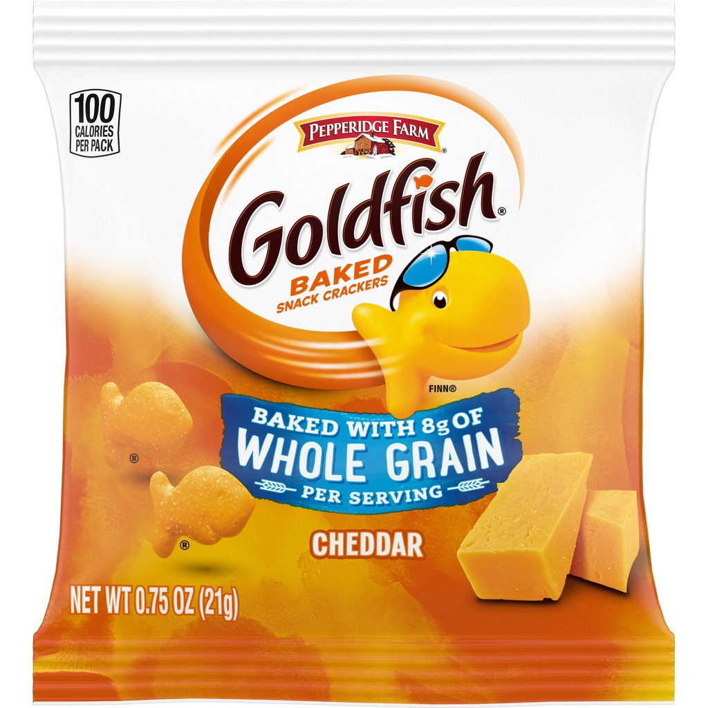 Goldfish Whole Grain Cheddar - 0.75oz