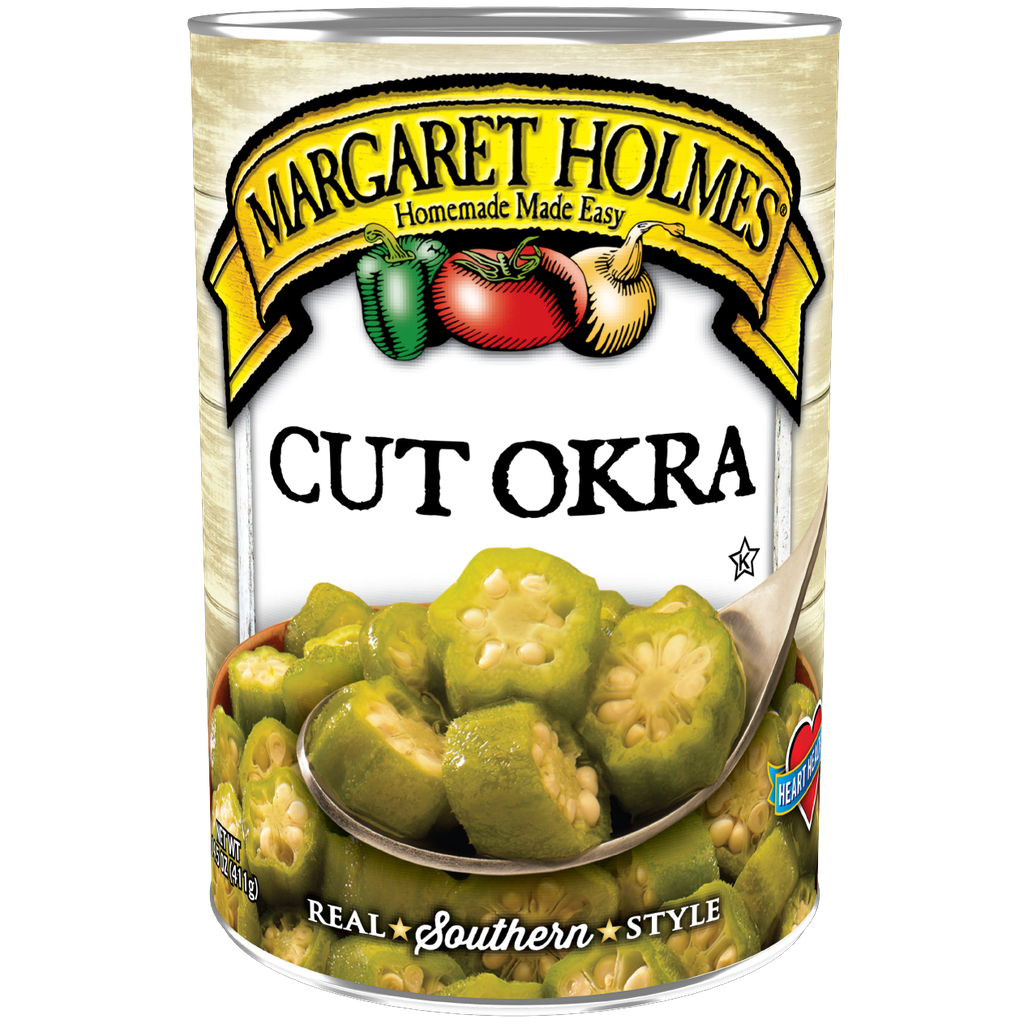 Okra, Cut - 14.5oz