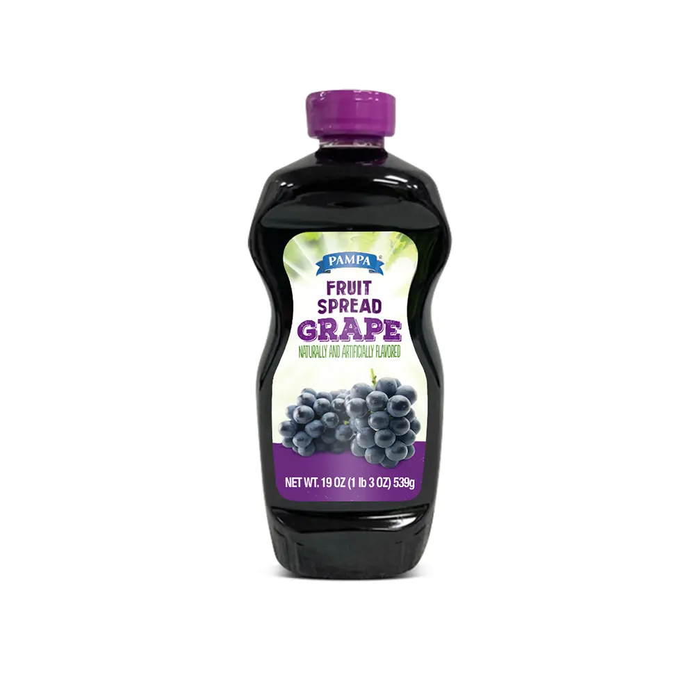 Fruit Spread, Grape Jelly (Plastic Squeeze Bottle) - 19oz