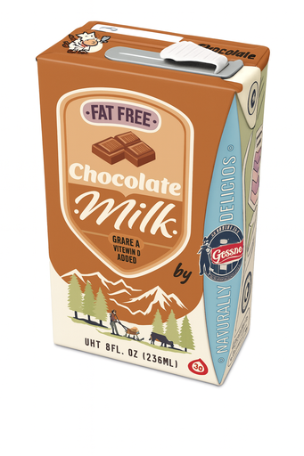 Chocolate Milk Fat-Free SS - 8oz