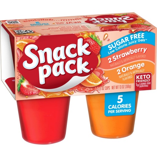 Gelatin Cup, Snack Pack - 3.25oz