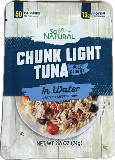 Tuna Chunk Light Pouch in Water - 2.6oz