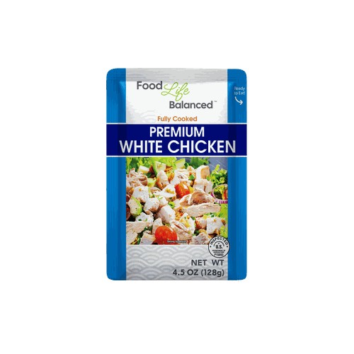 Premium White Chicken Pouch 4.5oz