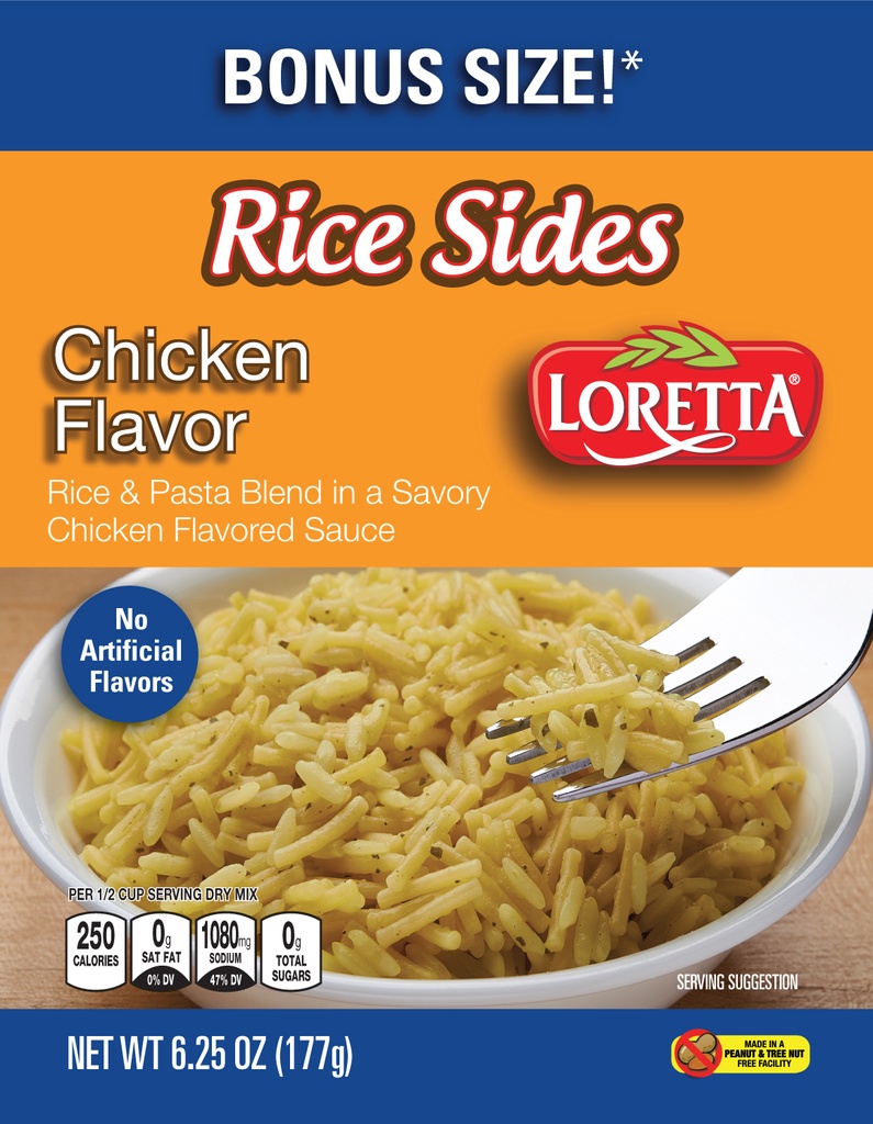 Chicken Rice Side Pouch - 6.25oz | IRBN, Inc.